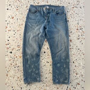 NSF Blue woman’s Relaxed Jeans, super soft and comfortable . Oversized